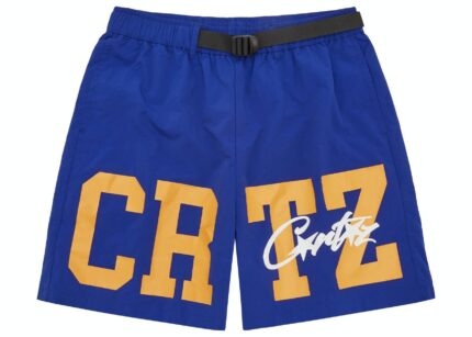Corteiz Crtz Nylon Shorts in Blue