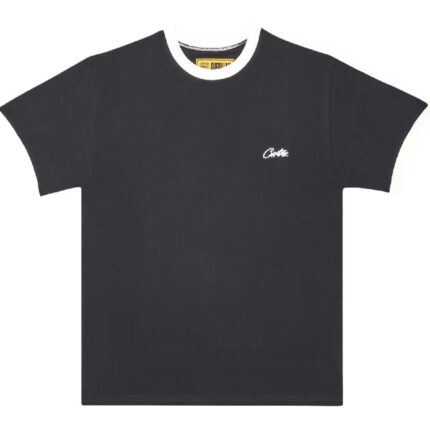 Corteiz Ribbed T-shirt Black