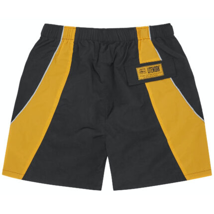 Corteiz Spring Shorts in Black/Yellow